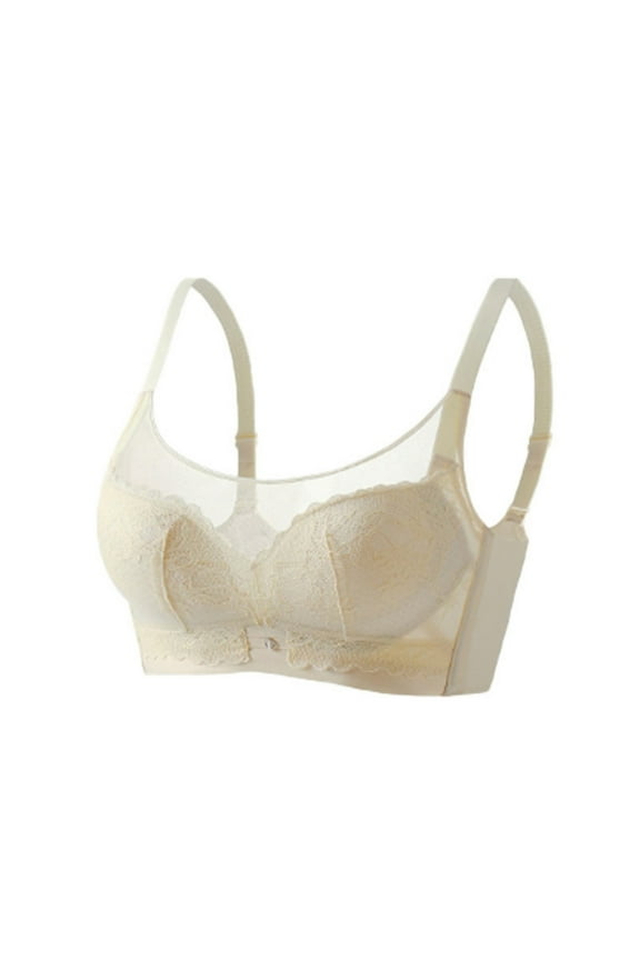 Bras for Wome Thin Small Adjustable Cover Wireless Push up Bra,Women's Comfortable Underwear Bra With Paper Cup And No Steel Ring To Auxiliary Breasts