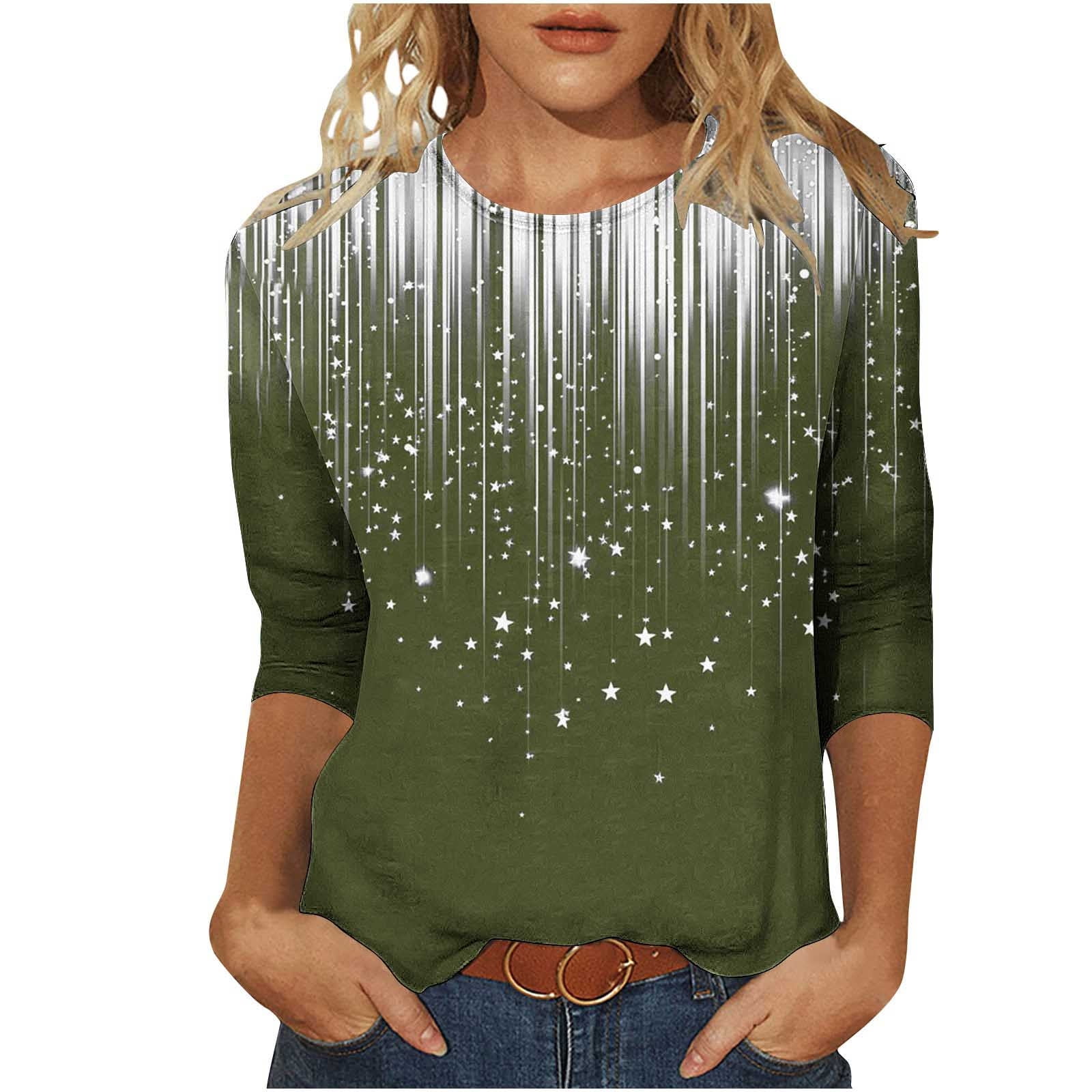 PLUS RELAXED 3/4 SLEEVE TOP