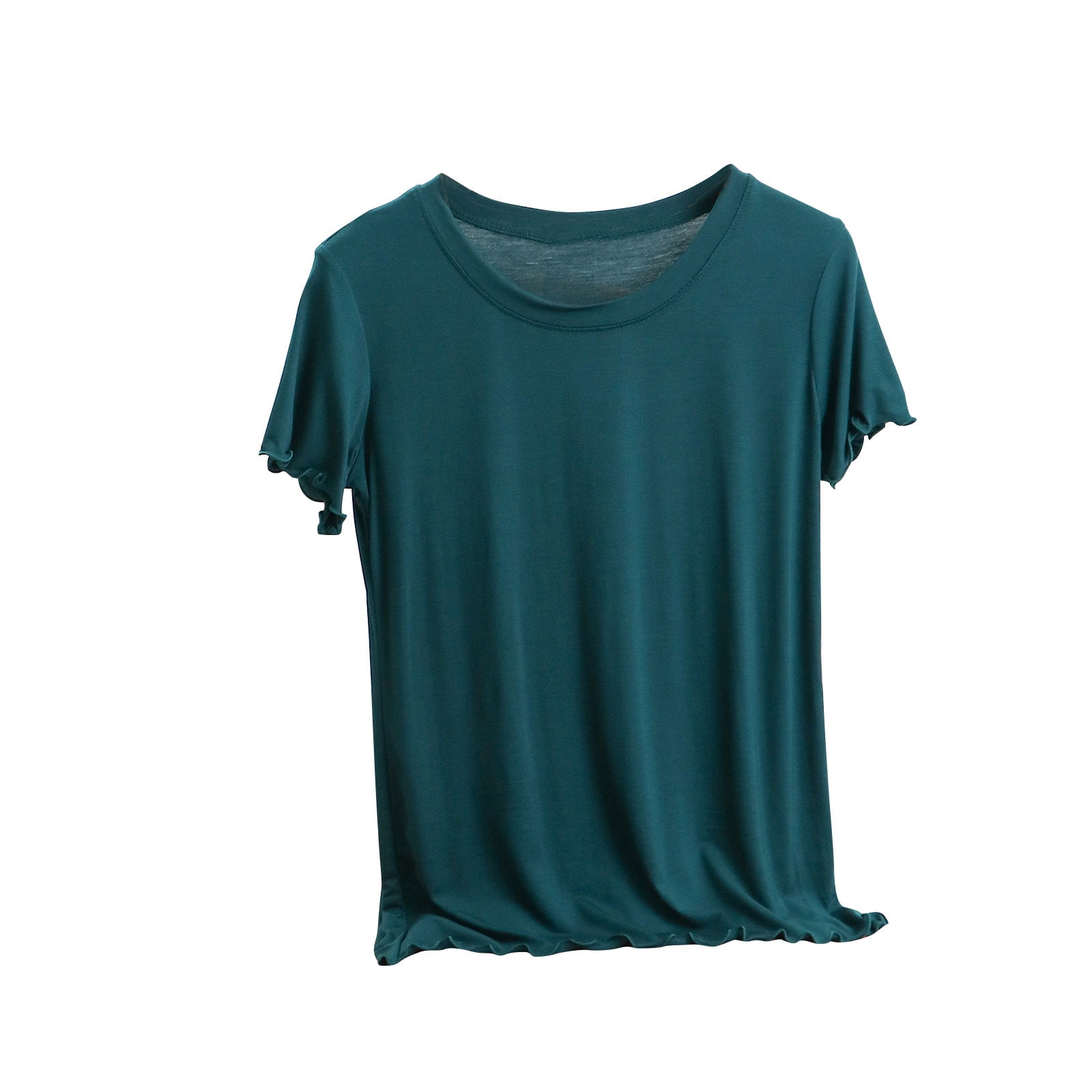 Maglietta Donna 2025 Maniche Corte Colletto Rotondo Stampa 2D – Gialla Oversize In Raso
