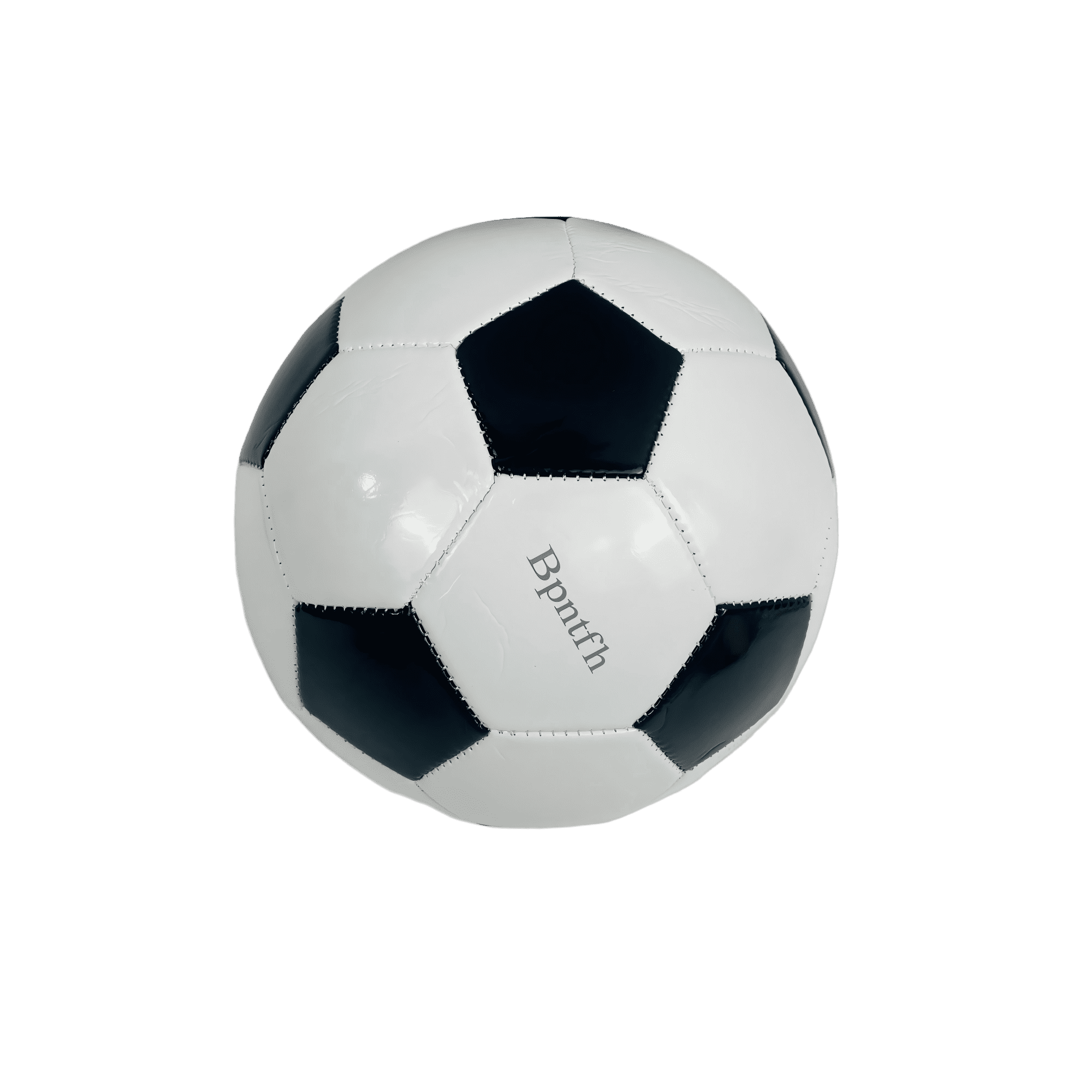 Bpntfh Sports Balls Soccer Ball Football Size 5 Training Ball Durable & Safe Classic Black & White