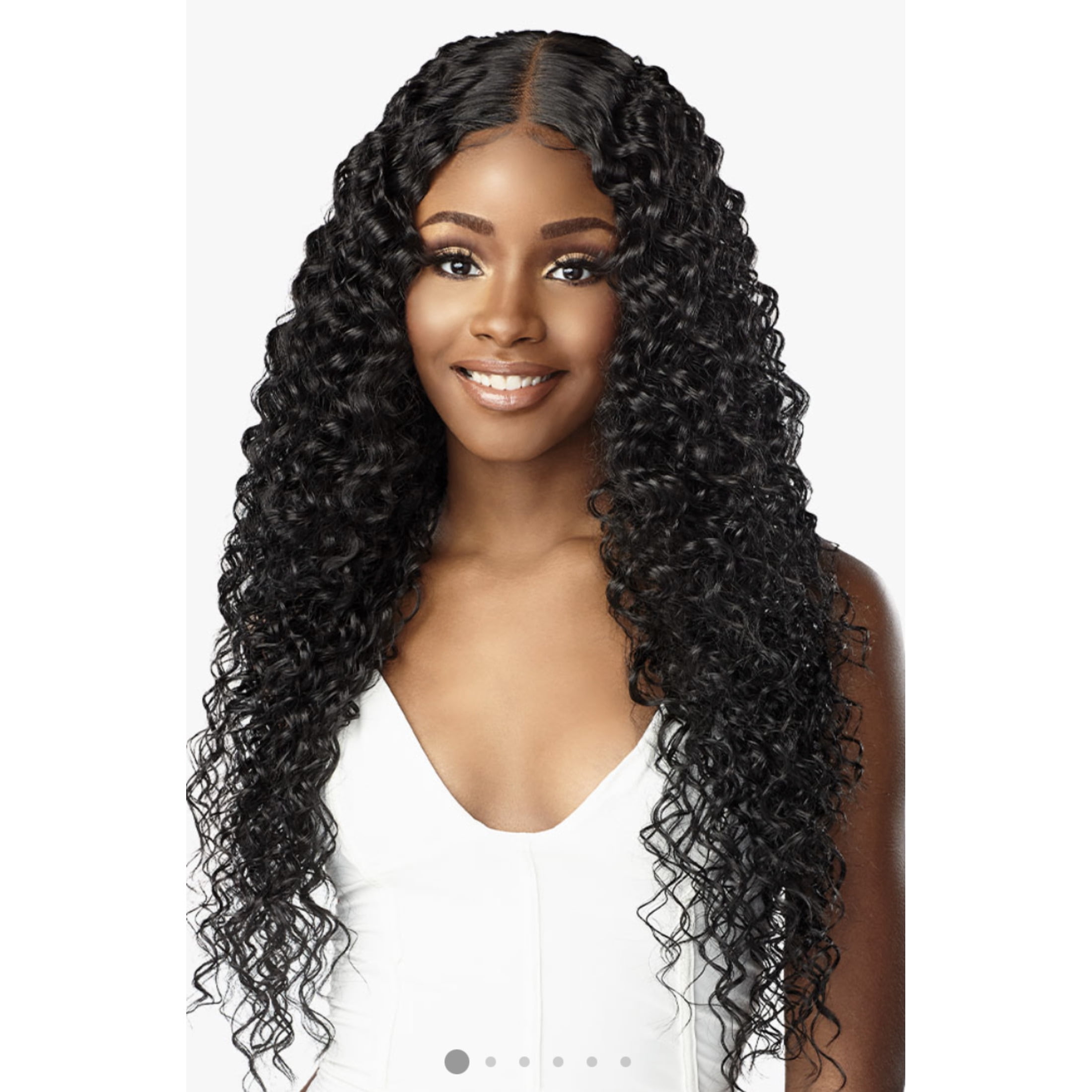 Bpolished Beauty Supply Sensationnel Butta Lace Wig - Bohemian 28" Human Hair Blend - Balayagecaramel
