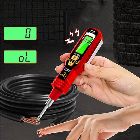 Bpyeka 2 In 1 Digital Display Induction Test Pencil,Home Improvement,Household Essentials