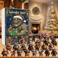thumbnail image 1 of Bpyeka 2025 Christmas Countdown Calendar Featuring 24 Surprise Gifts Including Adorable 2D Baby Dolls Stunning Christmas Pendant From The Festive,Home Decor,Fall Decor, 1 of 3