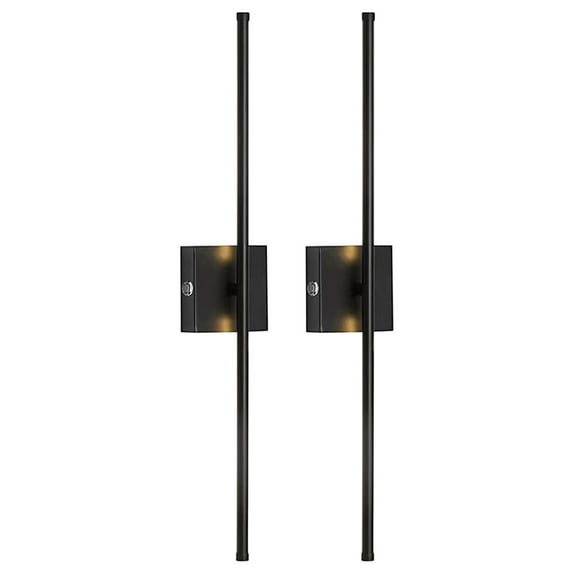 Bpyeka 2PC Wireless LED Wall Light - Battery-Powered Magnetic Strip Light with Dimmable and Angle-Tunable Function,Lighting,Home Essentials