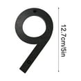 thumbnail image 1 of Bpyeka 5 Inch Modern Metal House Numbers Door Number House Address Letters and Numbers for Outside Signs,Home Improvement,Household Essentials, 1 of 5