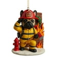 thumbnail image 1 of Bpyeka Firefighter Ornament Collection 2025,Hanging Ornaments,Fall Decor, 1 of 5