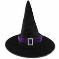 thumbnail image 1 of Bpyeka Halloween Witch Hat Kids Festival Party Pointed Hat Makeup Stage Party Dress Up Witch Hat, 1 of 2