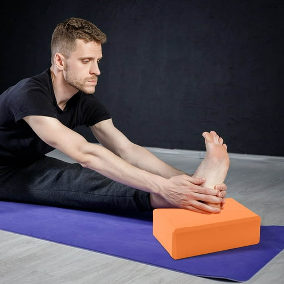 Bpyeka High Density Non Slip Yoga Foam Brick for Body Stretching Pilates and Dance Supportive Eva Yoga Block for Enhanced Fitness and Flexibility,Home Improvement,Household Essentials