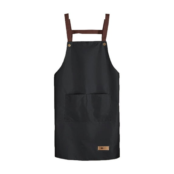 Bpyeka Kitchen Apron,Kitchen Apron Multiple Colors Available Waterproofs and Oil Proof Washable Dirt Resistants Suitable for Kitchen Baking Room,Kitchen Decor,Home and Kitchen