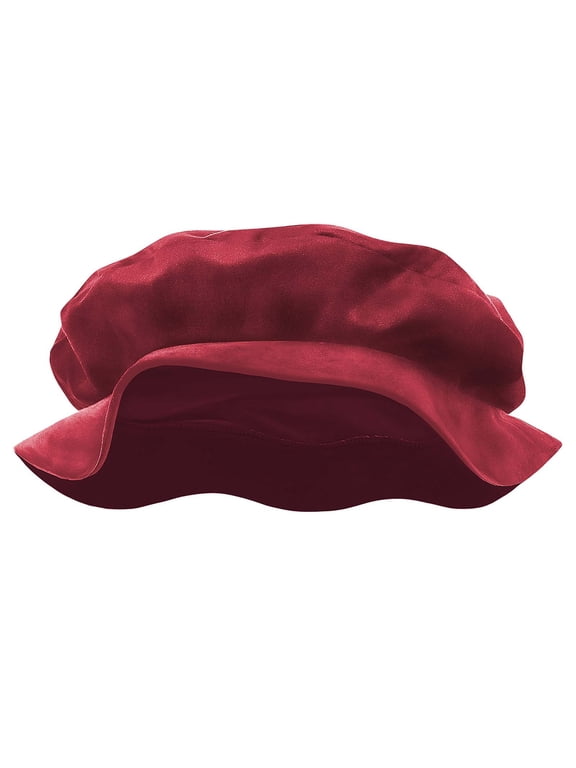 Men's Medieval Tudor Flat Cap, Renaissance Style Slouchy Beret with Oversized Crown, One Size
