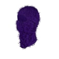 thumbnail image 1 of Bpyeka Men's Shaggy Knit Balaclava Face Mask, Fuzzy Warm Windproof Full Head Cover Neck Gaiter Ski Cycling Outdoor Sports Hat Free Size, Purple, 1 of 1