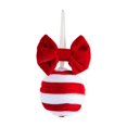 thumbnail image 1 of Bpyeka Pendants,Christmas Mood Decorations Velvet Ball Pendants Holiday Decoration Pendants,Holiday Products,Christmas Decor, 1 of 6