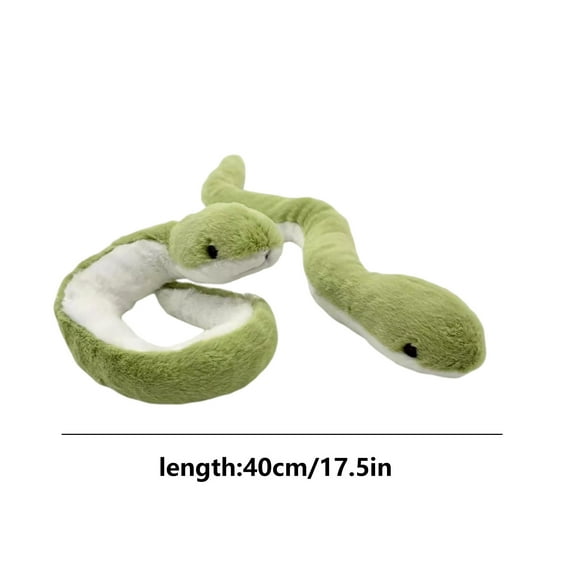 Bpyeka Plush Toys, Simulation Plush Snake Toy Interactive Toy Cute Soft Pet Toys Suitable for Kick