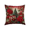 thumbnail image 1 of Bpyeka Short Plush Pillowcase,Christmas Pillow Covers 17.7x17.7 Inches Decorative Pillow Cases with Soft Fabric Hidden Zipper for Home Decor,Christmas Gifts,Christmas Decor, 1 of 6