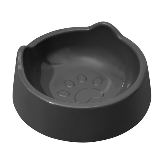 Bpyeka Slow Feeder Cat Bowl, Non-Slip Whisker Friendly Cat Food Bowl, Anti-Gulping Puzzle Cat Feeding Dish Multiple Colors Available