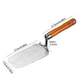 thumbnail image 1 of Bpyeka Stainless Steel Plaster Finishing Trowel Metal Concrete Tools Finishing Set Cement Work Stainless Steel Tool with Comfortable Handle,Tools,Household Essentials, 1 of 2