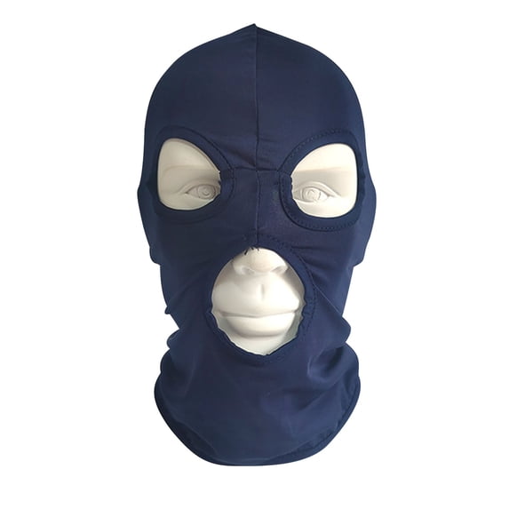 Bpyeka Unisex 3-Hole Lightweight Balaclava, Breathable Windproof Helmet Liner Motorcycle Cycling Sports Face Cover Free Size
