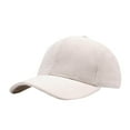 thumbnail image 1 of Bpyeka Unisex Baseball Cap, Solid Color Adjustable Suede Sun Visor Hat, One Size, 1 of 5