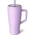 thumbnail image 1 of BrüMate Era 30 oz Tumbler with Handle and Straw | 100% Leakproof Insulated Tumbler with Lid and Straw | Made of Stainless Steel | Cup Holder Friendly Base | 30oz (Lavender), 1 of 13