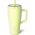 thumbnail image 1 of BrüMate Era 30 oz Tumbler with Handle and Straw | 100% Leakproof Insulated Tumbler with Lid and Straw | Made of Stainless Steel | Cup Holder Friendly Base | 30oz (Prickly Pear), 1 of 13