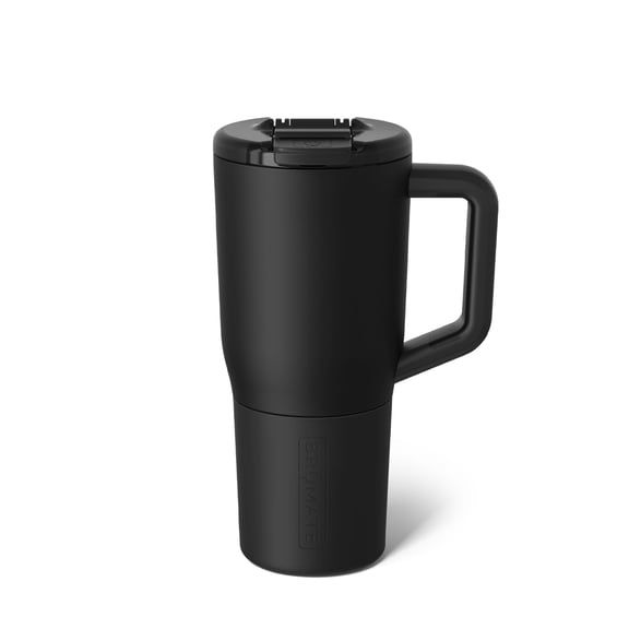 BrMate Mv - 25oz 100% Leak Proof Insulated Coffee Mug with Handle & Lid - Stainless Steel Coffee Travel Mug - Double Walled Coffee Cup (Matte Black)