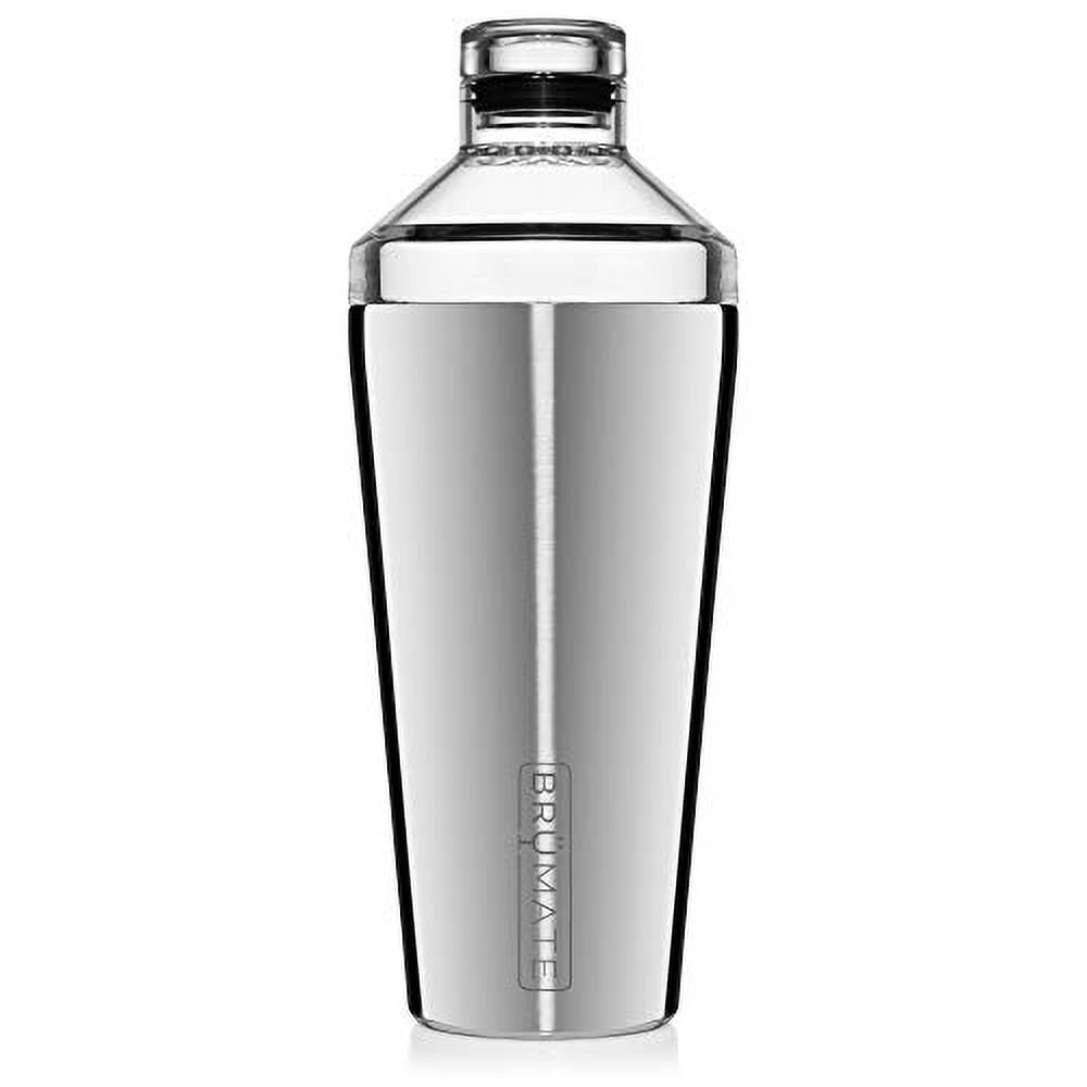 BrüMate Shaker, 20oz Triple-Insulated Stainless Steel Cocktail Shaker  (Stainless Steel)