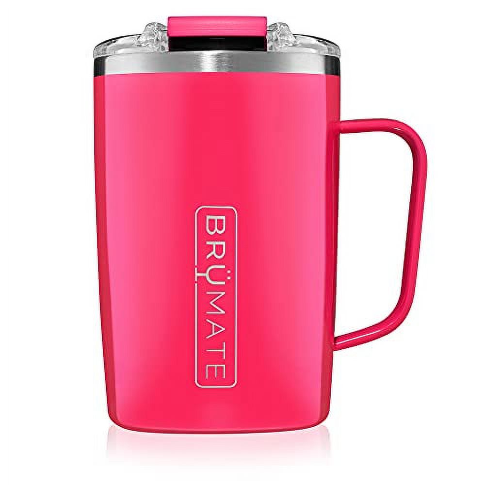 BrüMate Toddy 16oz 100 Leak Proof Insulated Coffee Mug with Handle