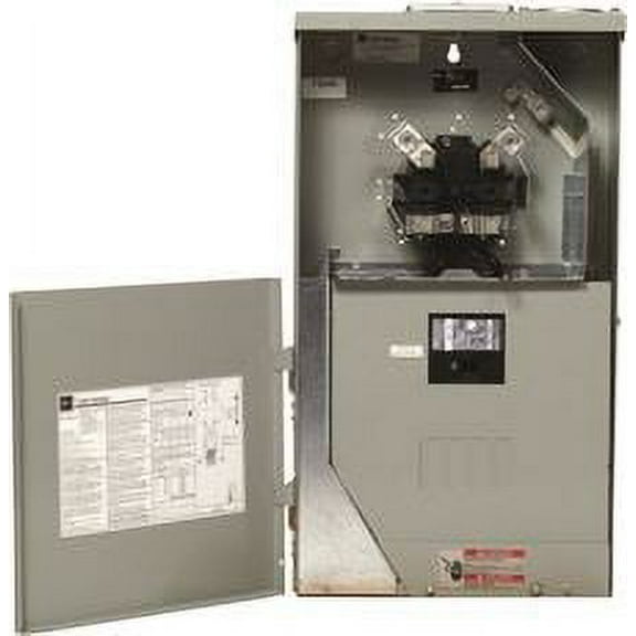 Br Outdoor Meter/Panel Combo 200A 4-8