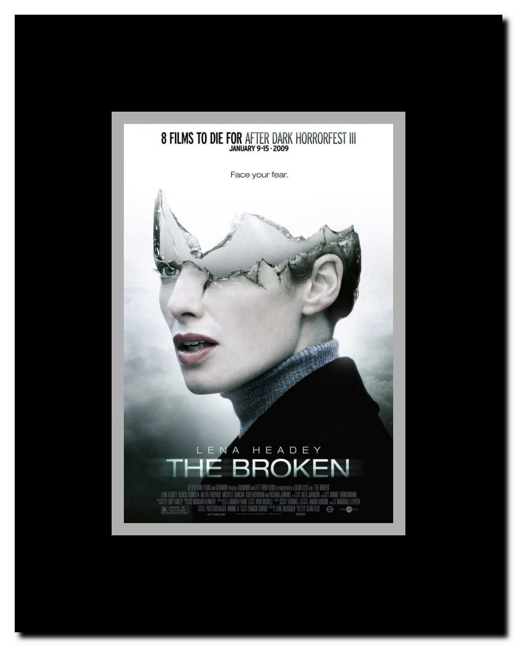 Br?ken The Framed Movie Poster