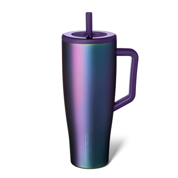 BrMate Era 40 oz Tumbler with Handle and Straw, Dark Aura