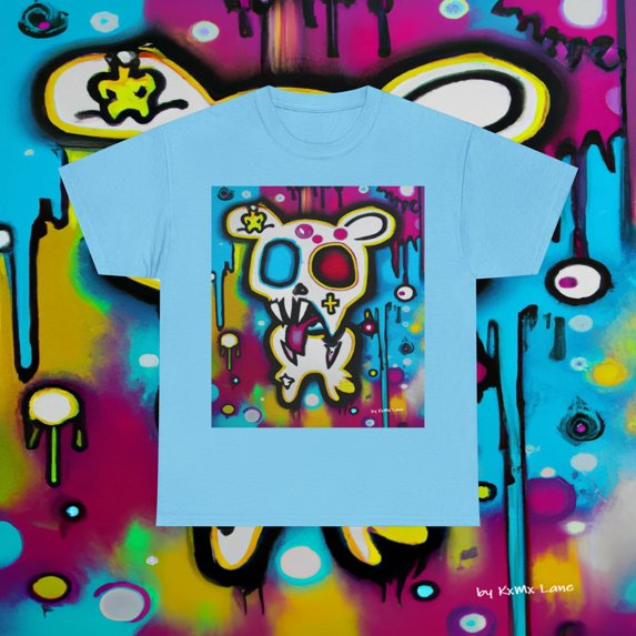 BrNzY Bear Tshirt by KxMx Lane Art Unisex Abstract Tshirt Streetwear