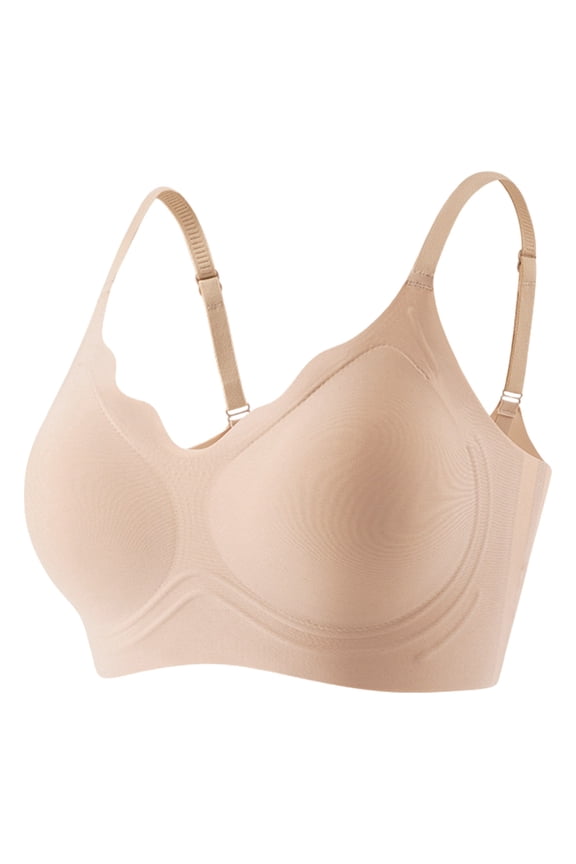 Bra Comfort And Support Seamless Design For Everyday Wear Fit All Body Types Soft Breathable Fabric Smooth Under Clothes