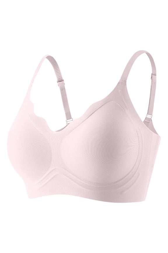Bra Comfort And Support Seamless Design For Everyday Wear Fit All Body Types Soft Breathable Fabric Smooth Under Clothes