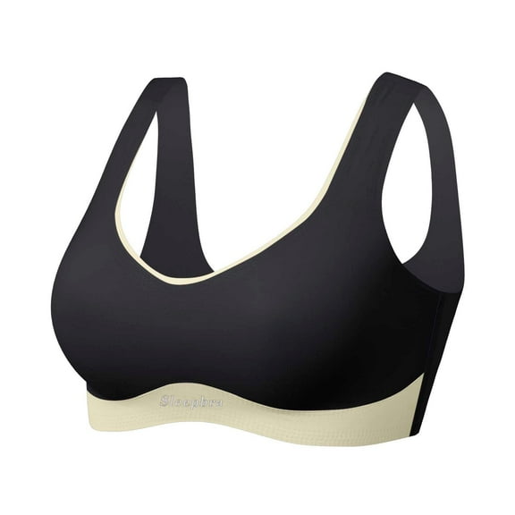 Bra Comfort Everyday V Neck Soft Lightweight Basic