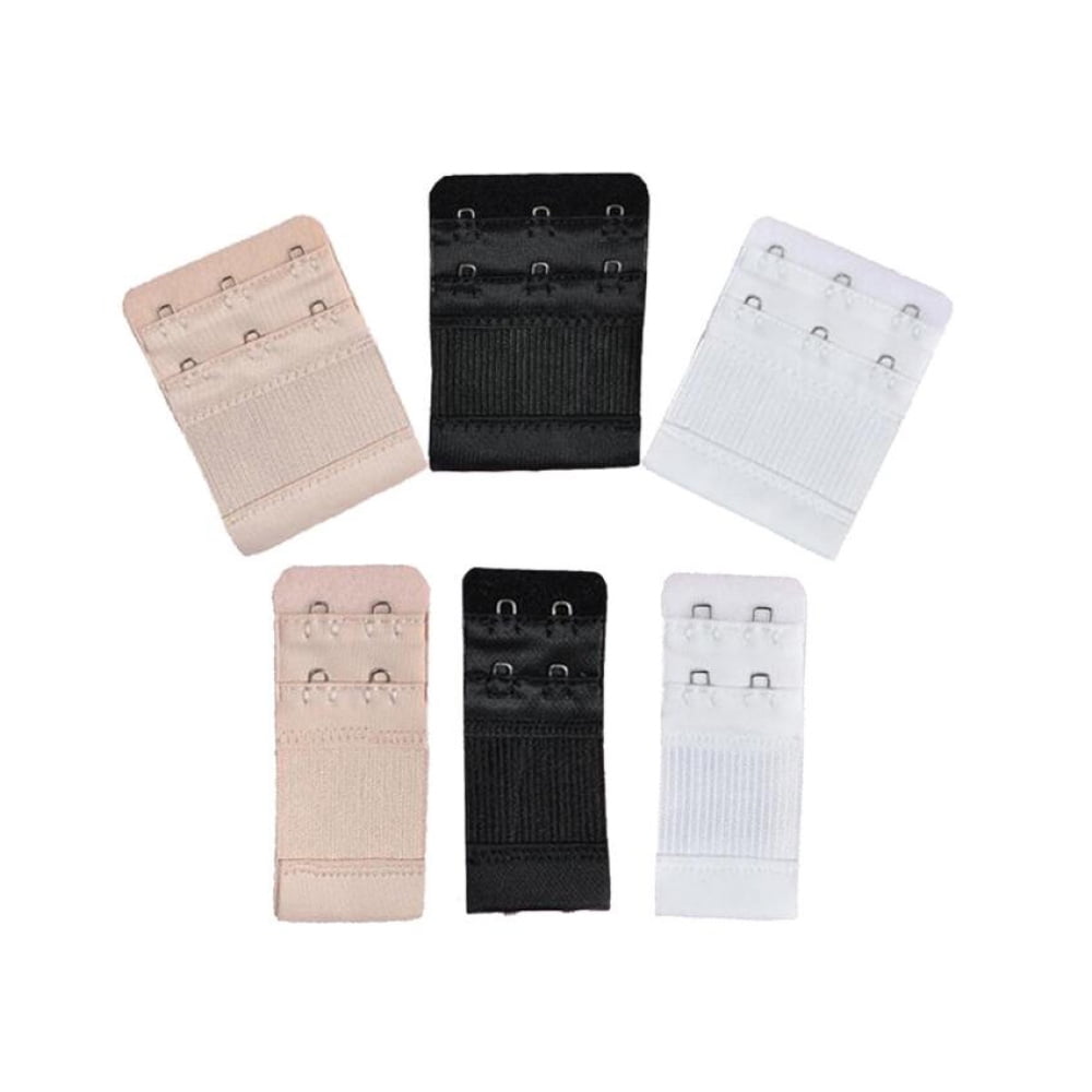 Bra Extender 2 Hooks/3 Hooks Nylon Elastic Back Bra Band Extension Strap