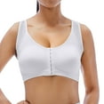 thumbnail image 1 of Bra For Seniors Front Closure Bra For Women Full Coverage Front Closure Support Bra For Older Women, 1 of 8
