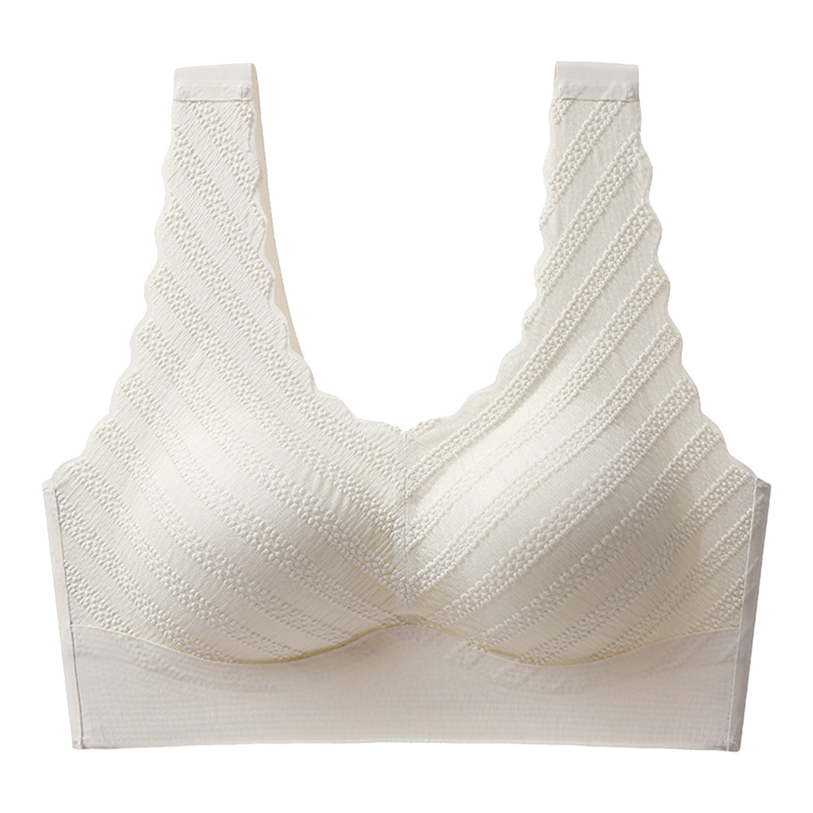 Bra For Women Smoothing Comfort Bralette Sexy Lace Shaping Cup Shoulder