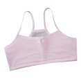thumbnail image 1 of Bra for Girls 8-11 Wireless Bra Sport Bra for Girls Sport Bra for Girls 14 with Padding Scalloped Bra Wireless Bras Breathable Bralette Comfy Bra #Pink One Size, 1 of 3