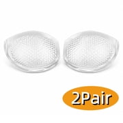 Bra Insert Breast Pad Silicone Bra Enhancer Increase Your Cup Size Breathable Reusable 2 Pairs