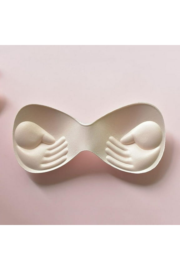 Bra Insert Pads Swimsuit Insert Bra Pad Breast Enhancer Push Up Bikini Padded Inserts Chest Pad Thickened Bra Pad One-Piece Sponge Insert