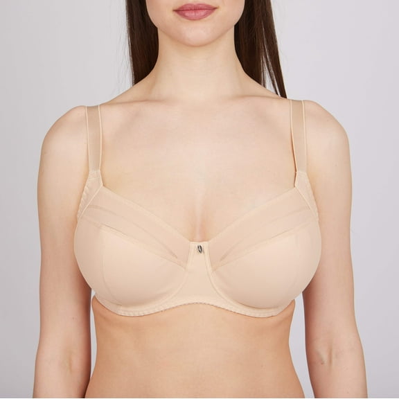Bra Milavitsa 107630 - Minimizer with Underwired Soft Cups