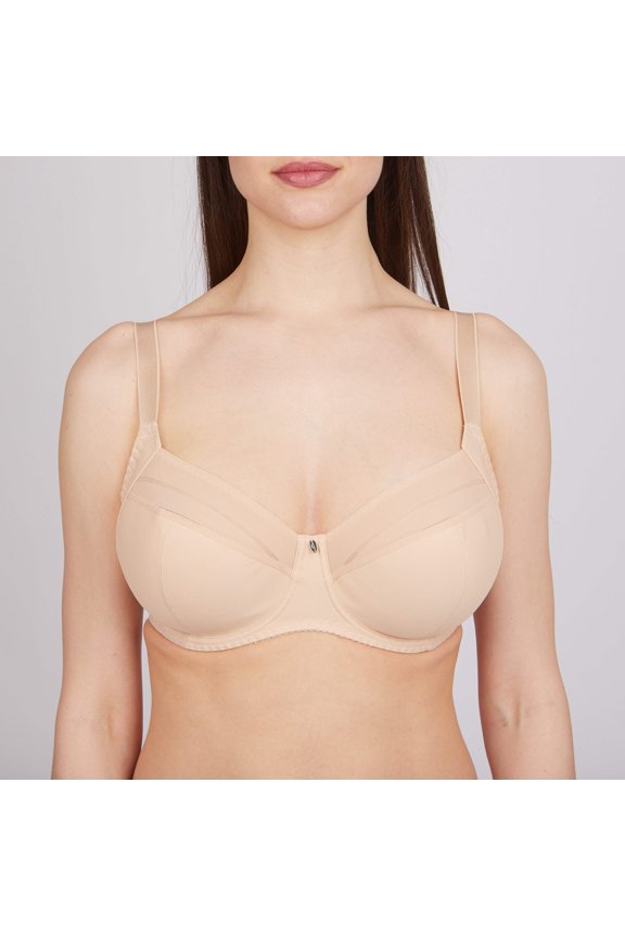 Bra Milavitsa 107630 - Minimizer with Underwired Soft Cups