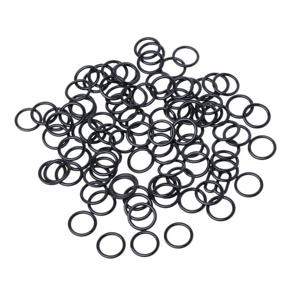 Bra O Rings100pcs Metal Bra Strap Adjuster Slider O Rings Replacement for Bathing Suits Garters Girdles Corsets