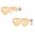 Bra Pads Inserts Double Sticky Bra Inserts for Swimsuit Bathing Suit