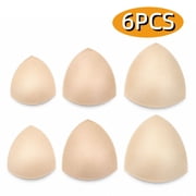 Bra Pads Inserts Women's Comfy Sports Cups Bra Insert 6 PCS