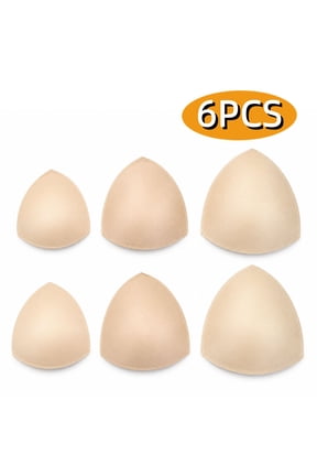 Bra Pads Inserts Women's Comfy Sports Cups Bra Insert 6 PCS