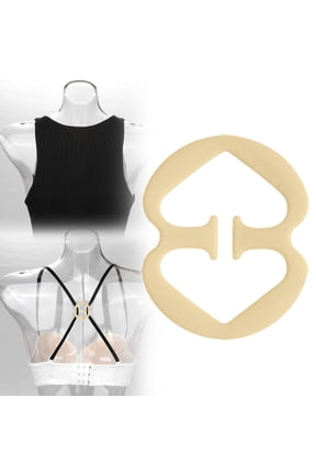 Bra Strap Clips,1Pcs Adjustable Bra Clips,Bra Strap Holders for Slipping,Anti-Slip Invisible Magic Clasp Plastic Bra Fastener Ergonomic Design for Women