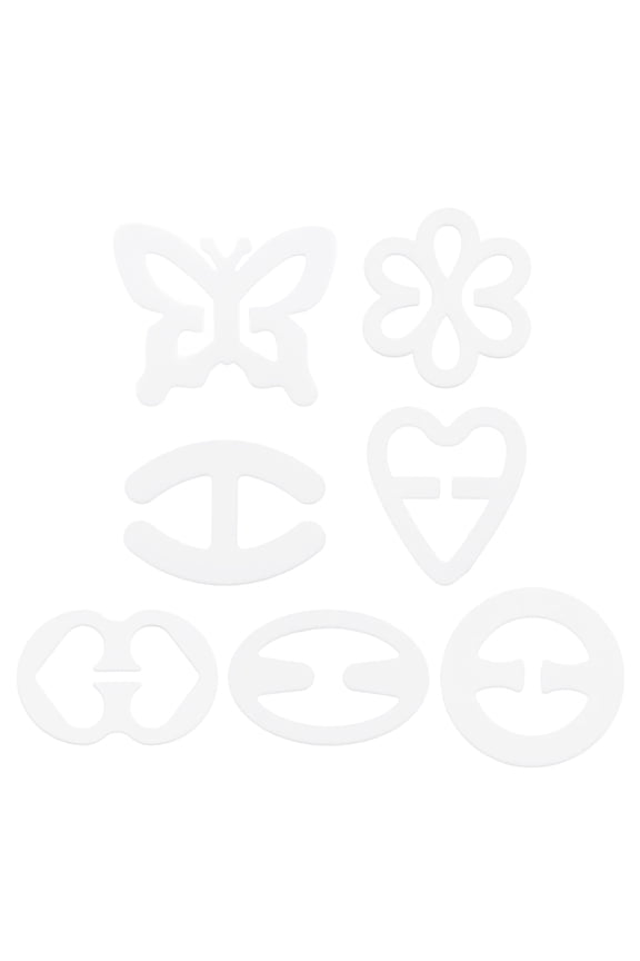 Bra Strap Holder Clips for Women, 7Pcs Racerback Cleavage Control Clips, Anti-Slip Adjustable Bra Strap Converters