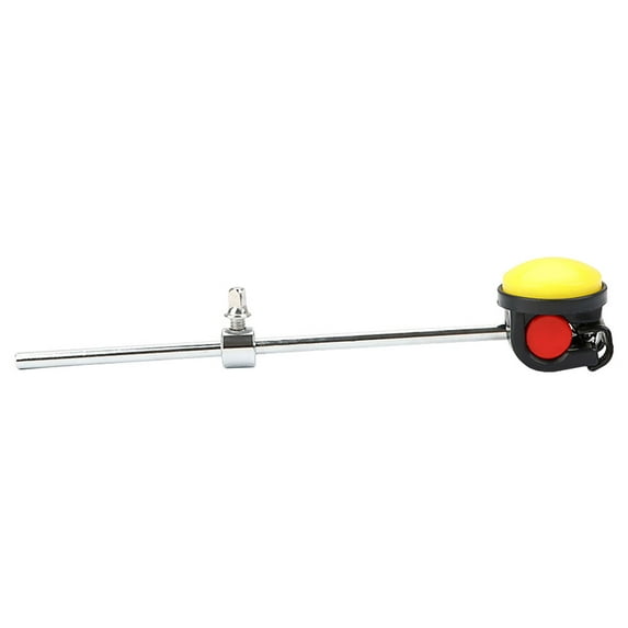 WEUVEB Metal Drum Hammer for Drum Kit Accessories, Yellow, 8.1 x 1.5 x 1.5 Inches, Percussion Tool