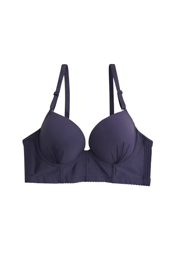 Bra Underwire Push Up Modern Demi Lightly Padded With Convertible Straps